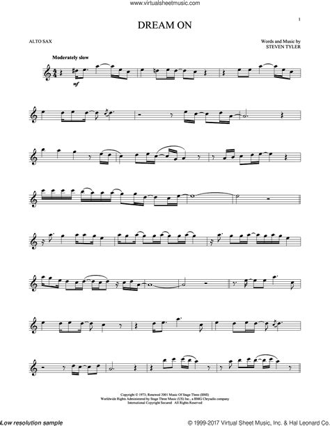 Sax Sheet Music