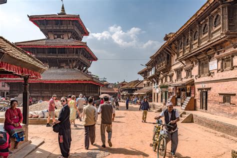 Bhaktapur Kathmandu Tal Nepal Foto And Bild Nepal Bhaktapur