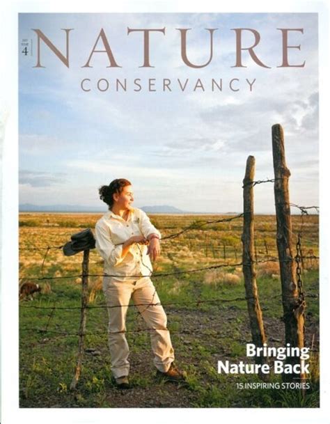 2011 Nature Conservancy Magazine Bringing Nature Back 15 Inspiring