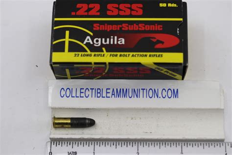 22 Lr Aguila Sss Sniper Subsonic Box 50 Rounds A