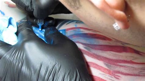 Very nice shoulder design, once again massive military influence. Torn/tattered American flag tattoo by: Jesus Sanchez (Wylde Sydes tattoo) - YouTube