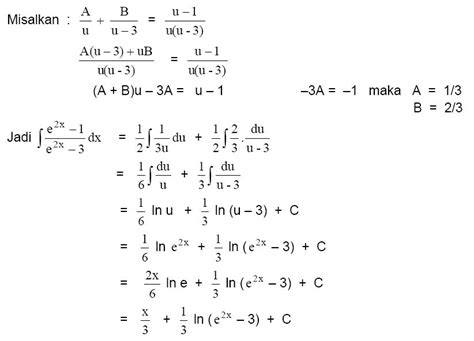 Integral Fungsi Eksponen dan Logaritma - Materi Lengkap Matematika