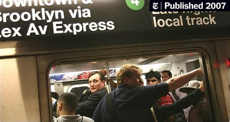 Some Subways Found Packed Past Capacity The New York Times