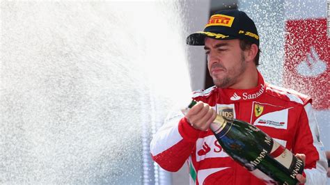 Ferraris Fernando Alonso Enjoys Emotional Home F1 Win Cnn