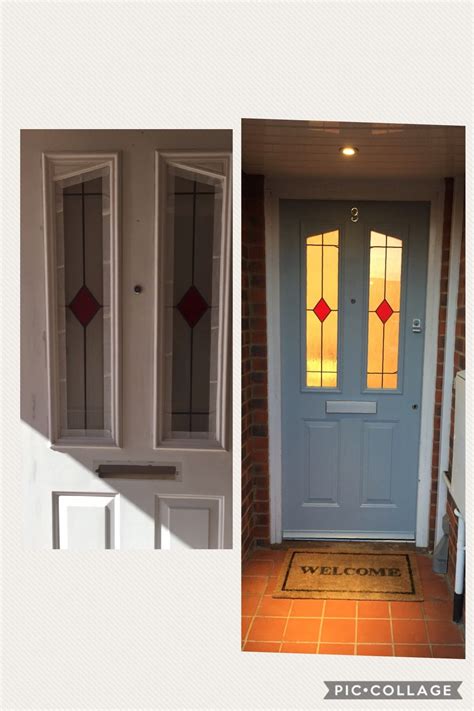 Langere levertijd door online drukte. Before and after. Farrow and Ball. Parma Gray, no.26 ...