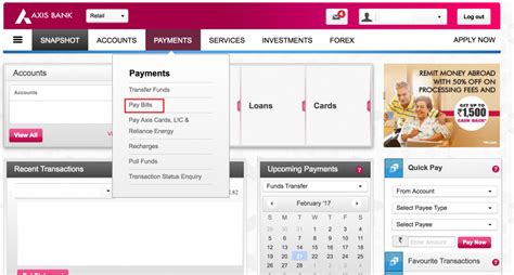 However, these late credit card payments are subject to the same penalty and interest charges as if you select to pay by credit card you will be routed to the credit card vendor to make payment. How to add i-SIP URN number in Axis Netbanking