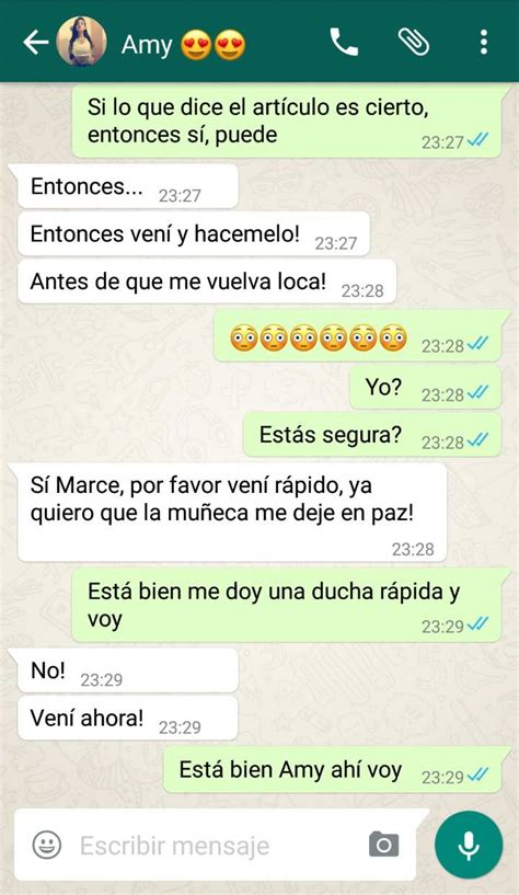 En Whatsapp Joven Inventó Terrible Excusa Para Tener Sexo Con Su Amiga