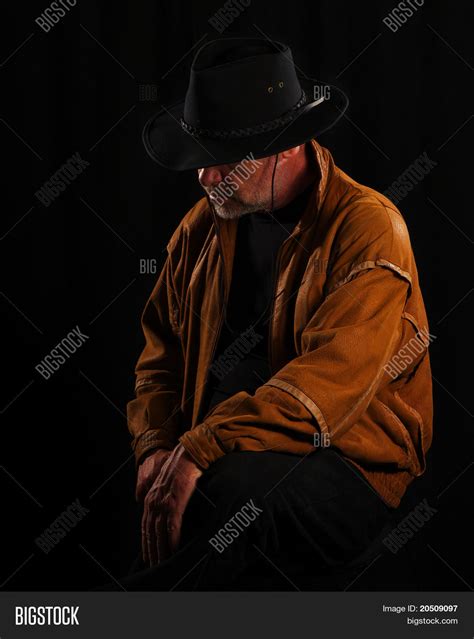 Sad Cowboy Image And Photo Bigstock