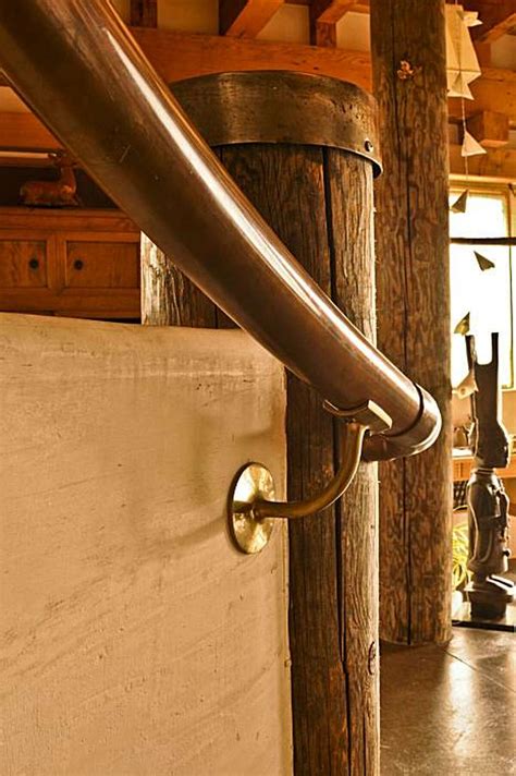 Copper Tube Handrails That Go With The Flow