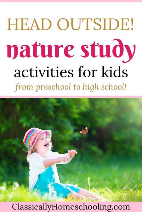 How To Start Exploring Nature With Children Homeschool Nature Study