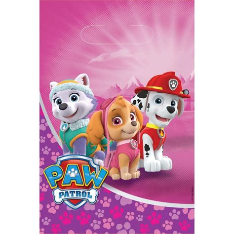 Pink Paw Patrol Party Bags Party Save Smile