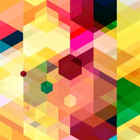 Multicolor Geometric Shapes Backgrounds Vectors 10 Eps Uidownload