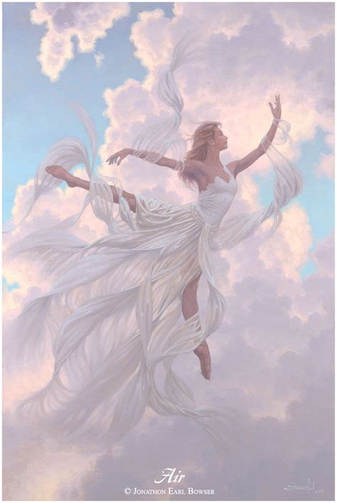 Elemental Ballet Air Angel Art Fantasy Art Angel
