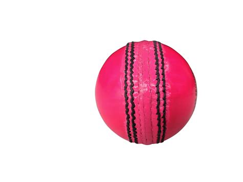 Leather Dues 4 Part Cricket Ball Pink Color - BLOOMUN