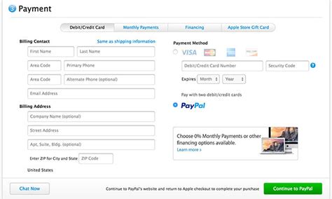 Or what you need to accept paypal in stores? Apple's online store in the US and UK now accepts PayPal
