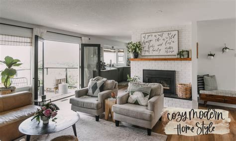 9 Tips To Create A Cozy Modern Home Lemon Thistle