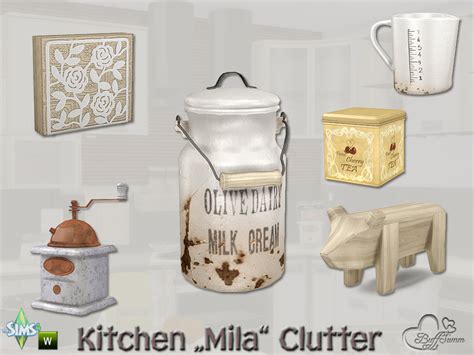 Buffsumms Kitchen Clutter Mila