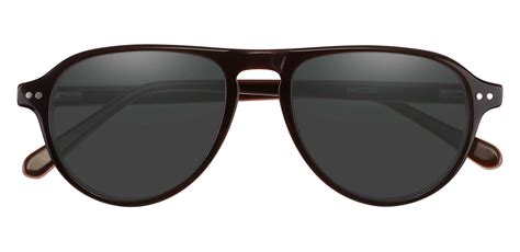 Durham Aviator Prescription Sunglasses Brown Frame With Gray Lenses Men S Sunglasses Payne