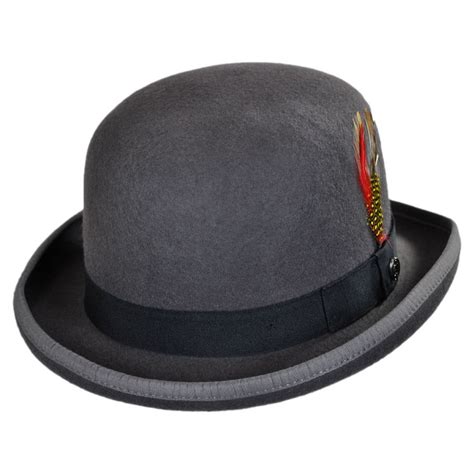 Shop the largest selection of cowboy hats online. Jaxon Hats English Wool Felt Bowler Hat Derby & Bowler Hats