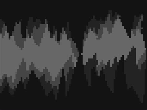 Cave Wall Pixel Art