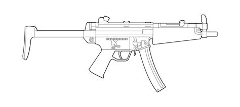 Handk Mp5 Sub Machine Gun Featured Weapon Emulation Satr