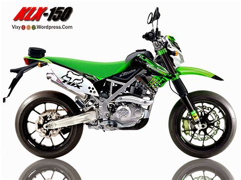 Kawasaki klx 150 modal segini jadi supermoto bertabur part kompetitor! Klx 150 Modifikasi Supermoto - Thecitycyclist
