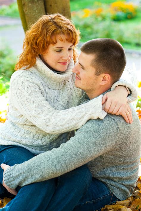 Romantic Couple Under The Tree Stock Image Image Of Love Couple