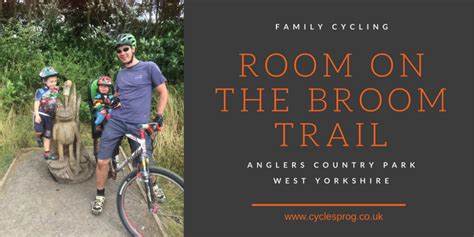 Cycling The Room On The Broom Trail At Anglers Country Park Near
