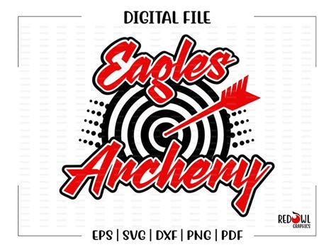 Archery Svg Eagle Archery Eagle Eagles Eagle Svg Archery Etsy