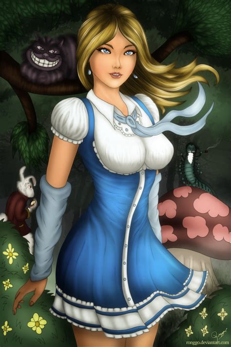 Artstation Alice In Wonderland Fanart