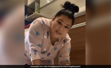 Comedian Bharti Singh Tiktok Video Viral On Social Media In Home My Xxx Hot Girl