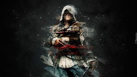 Edward Kenway Główny Bohater Gry Assassins Creed 4 Black Flag