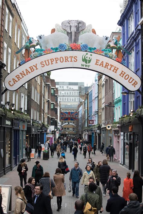 Carnaby Street Arch Gets A Wild New Makeover For Earth Hour