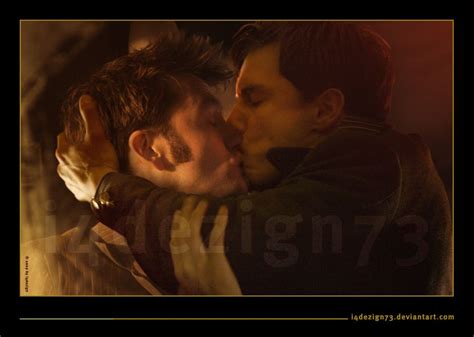 The Kiss By I4dezign73 On Deviantart Doctor Doctor Who John Barrowman