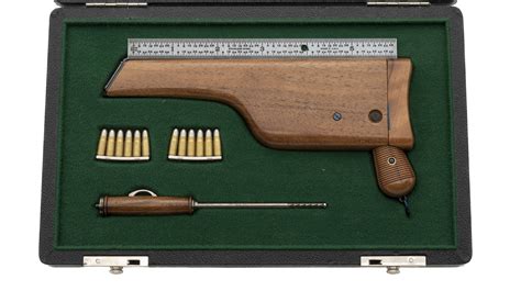 Mauser C96 Broomhandle Mauser 6 Shot Conehammer Miniature By Leon