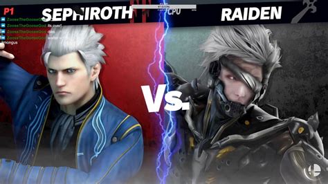 Vergil Dmc Vs Raiden Mgs Super Super Smash Bros Ultimate Ryujinx