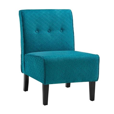 Teal Blue Accent Chair 638257 L 