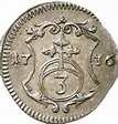 3 pfennig 1736-1745, Sassonia-Coburgo-Saalfeld - Valore della moneta ...