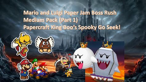 Mario And Luigi Paper Jam Boss Rush Medium Pack Part 1