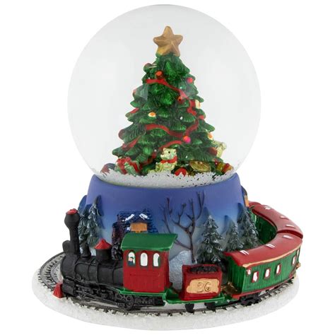 Northlight 625 Rotating Train And Christmas Tree Musical Animated