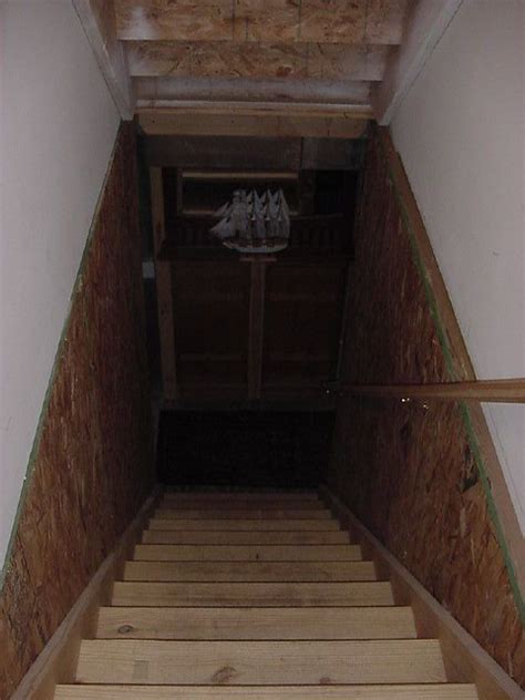 Made from aluminum and acrylic. Stairs leading down to hell, er, the basement | Nothing to ...