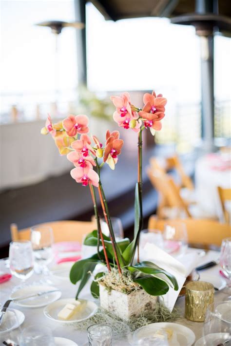 To Brighten Your Reception Add Bright Bunches Of Pink And Peach