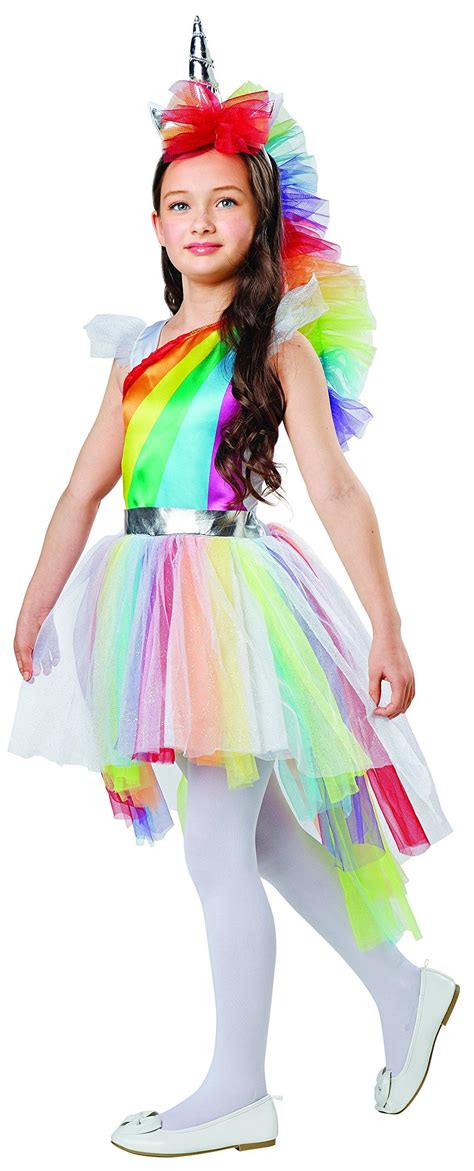 Seasons Rainbow Unicorn Dress Up Costume Medium 8 10 Dress Up