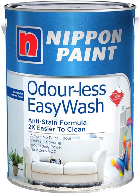 Our mission was to empower all parents to give their children clean air to breathe, safe indoor environments and the freedom to be creative through. NIPPON PAINT ODOURLESS EASYWASH 5L [2338 COLOURS ...