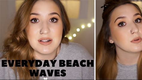 BEACHY WAVES How To Hair Tutorial YouTube