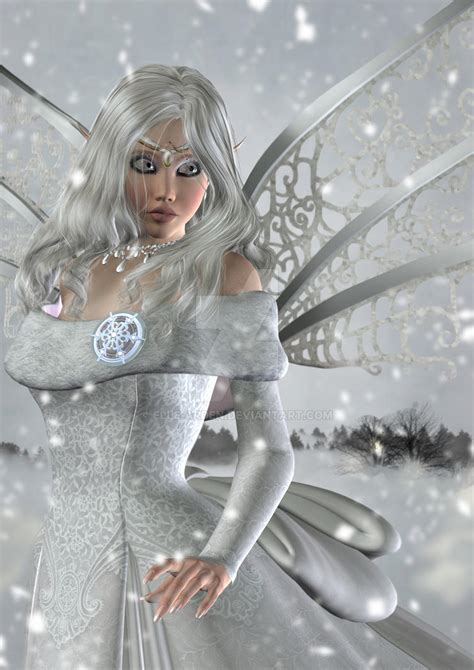 Winter Fairy By Elle Arden On Deviantart