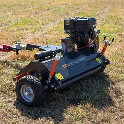 48 Atv Tow Behind Flail Mower For Land Maintenance Briggs And