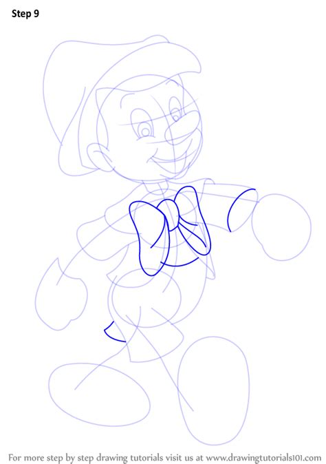 Learn How To Draw Pinocchio Pinocchio Step By Step Drawing Tutorials