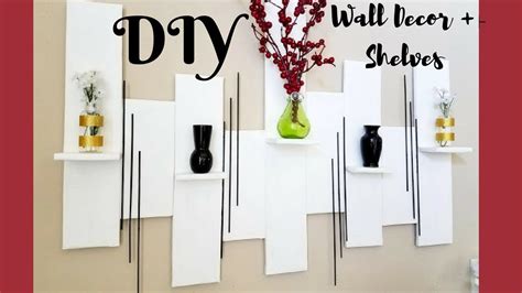 Quick And Easy Diy Wall Art Mini Shelves Room Decor 0