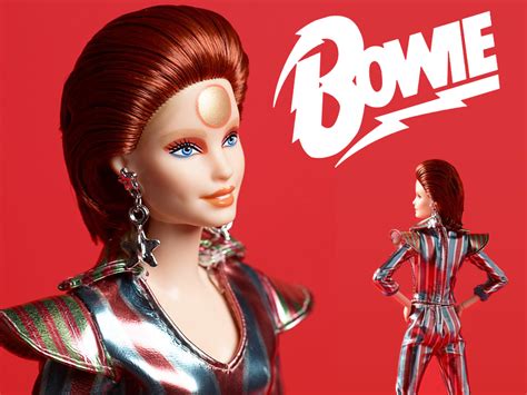 Barbie Takes on Ziggy Stardust Persona in Barbie David Bowie Doll